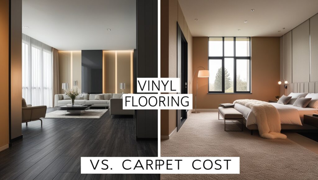 Vinyl Flooring vs Carpet Cost