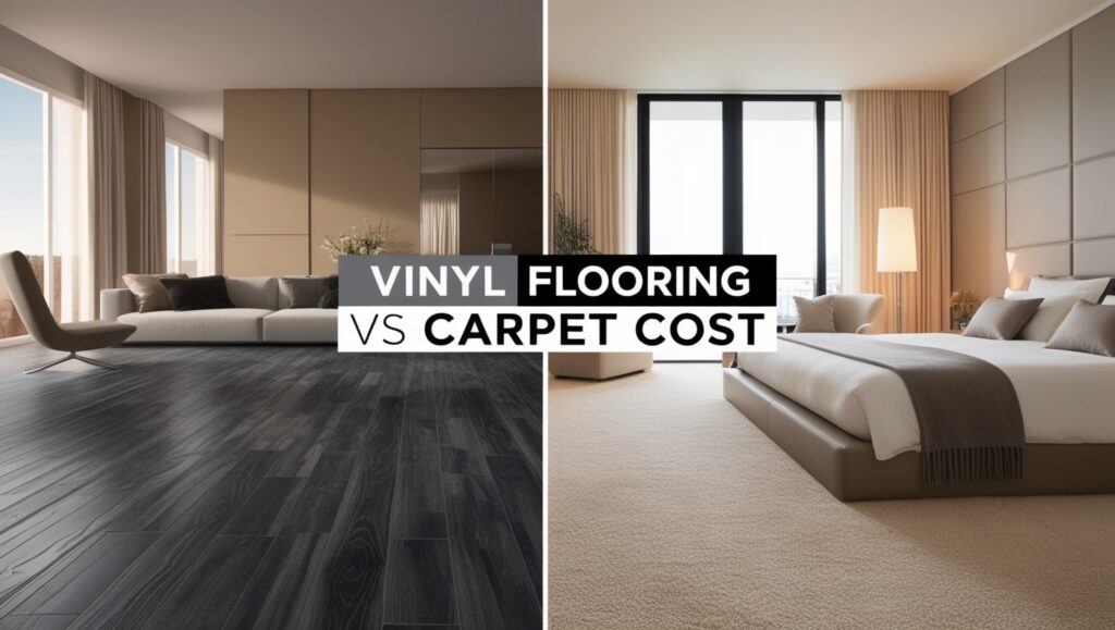 Vinyl Flooring vs Carpet Cost